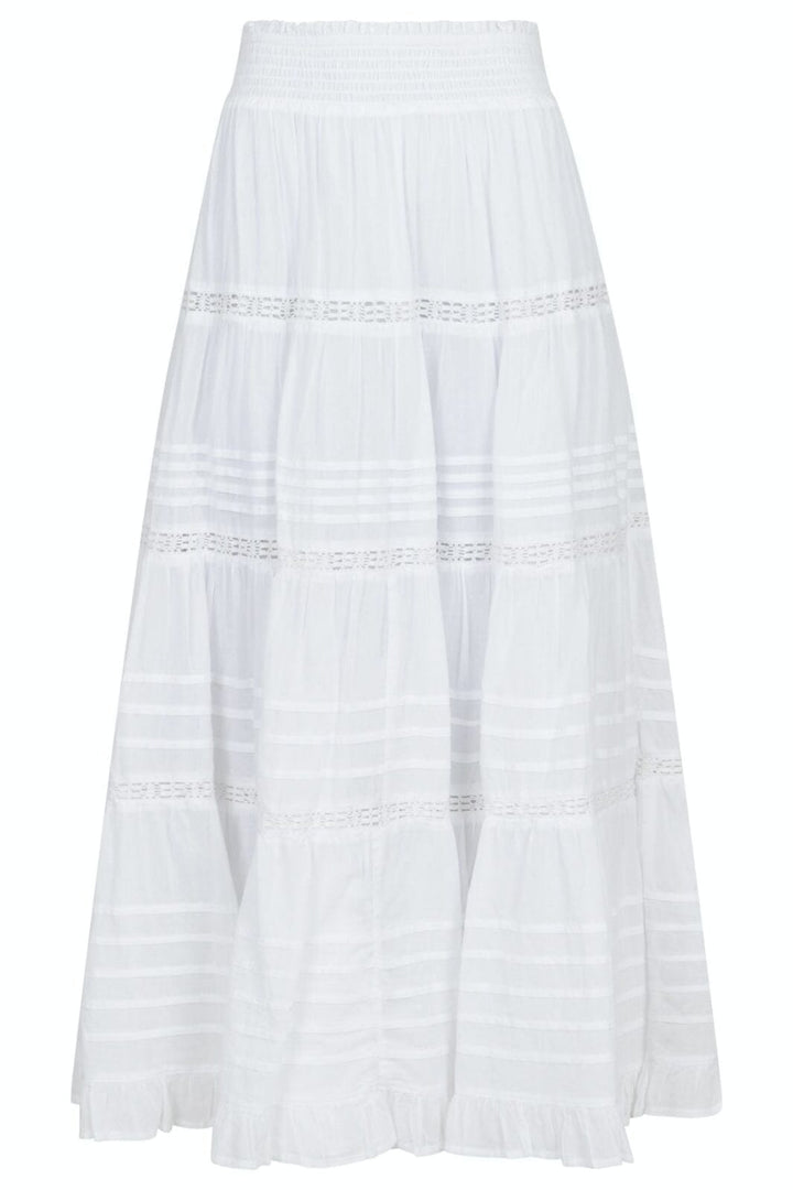 Neo Noir - Felicia S Voile Skirt - White