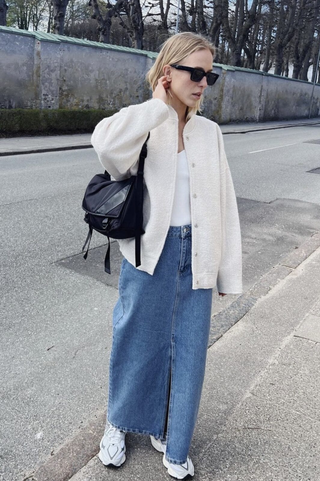 Neo Noir - Frankie D Skirt - Vintage Blue