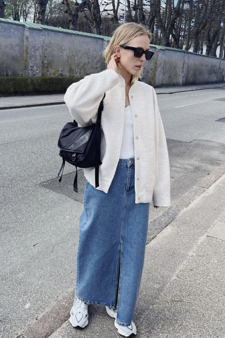Neo Noir - Frankie D Skirt - Vintage Blue