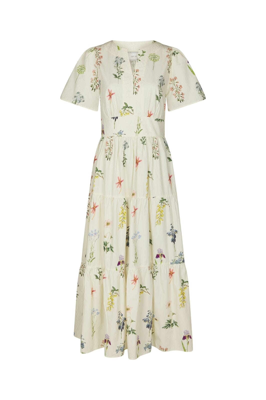 Neo Noir - Gardena Flower Rank Dress 167972 - 121 - Off White