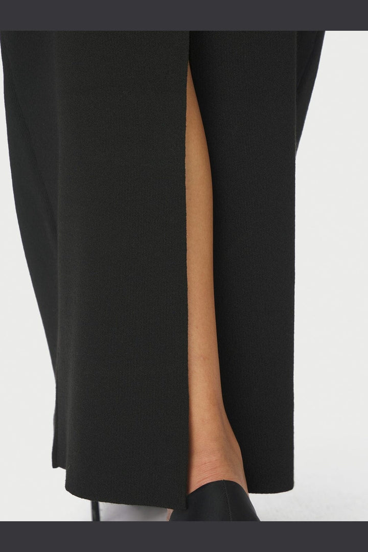 Neo Noir - Hansa Smooth Knit Skirt 167267 - 100 - Black