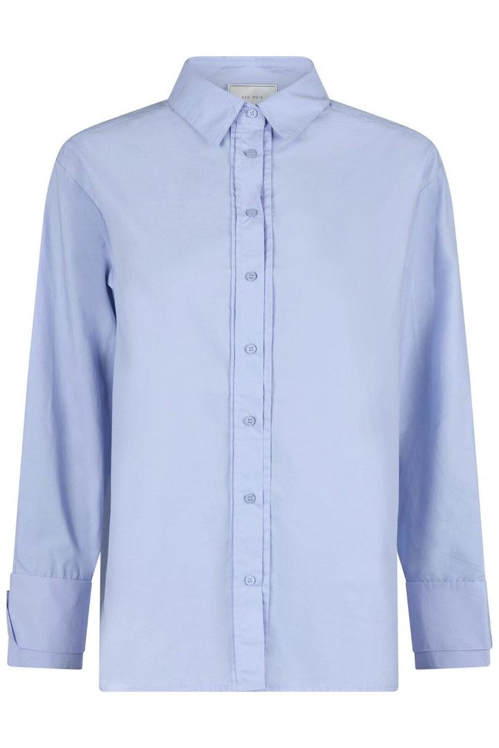 Neo Noir - Hesther Poplin Shirt - Light Blue