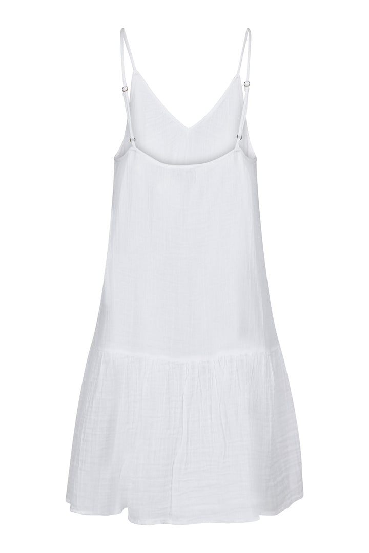 Neo Noir - Ibis S Gauze Dress - White