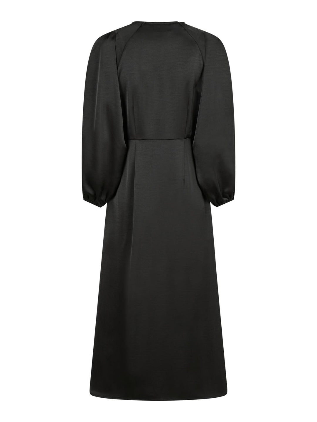 Neo Noir - Isobel Heavy Sateen Dress - Black