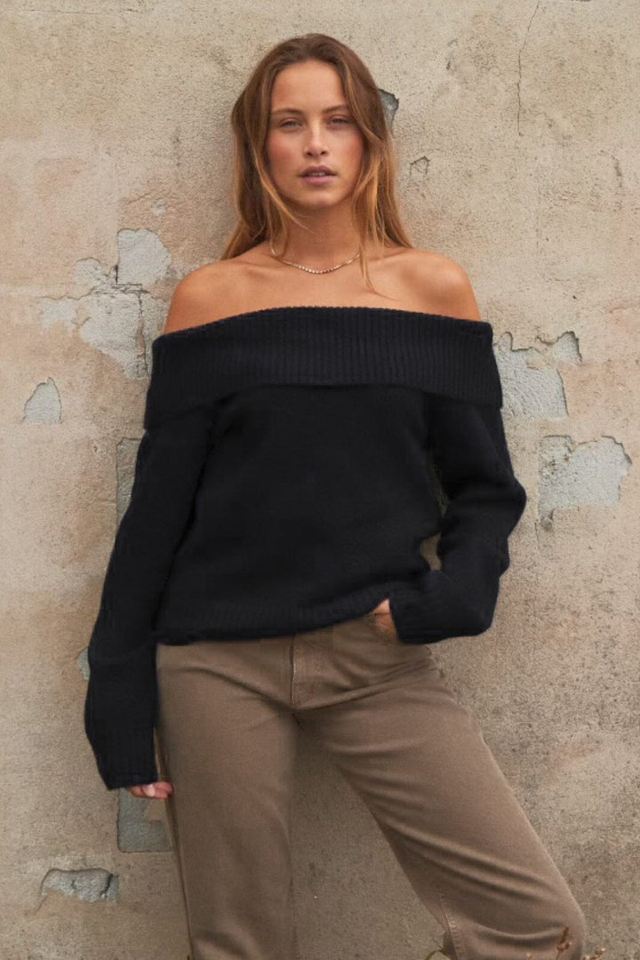 Neo Noir - Jane Knit Blouse - Black