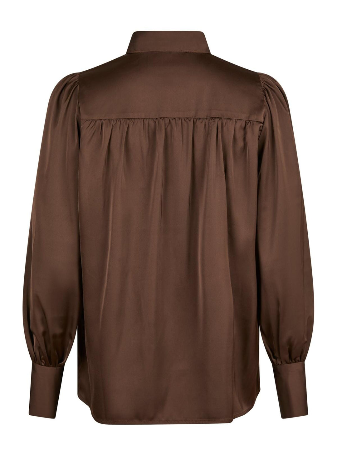 Neo Noir - Jaz Bow Blouse - Brown