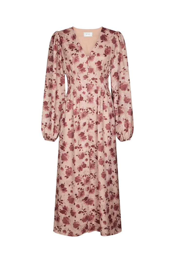 Neo Noir - Jellie Print Dress 167561 - 630 - Dusty Rose