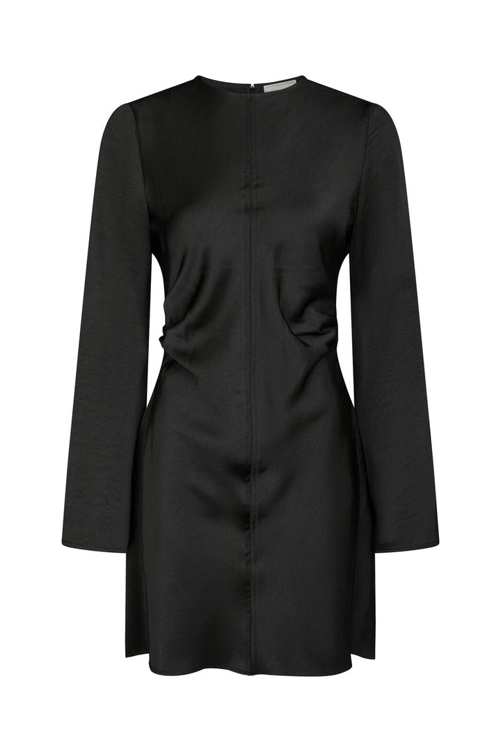 Neo Noir - Jumari Heavy Sateen Dress 166937 - 100 - Black