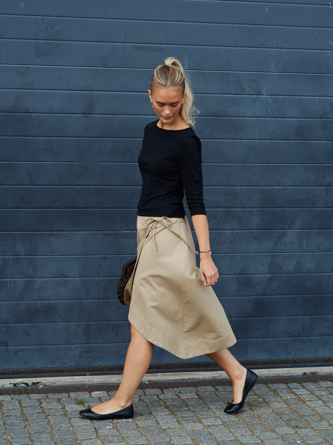 Neo Noir - Juna Twill Skirt 171469 - 214 - Taupe Nederdele 