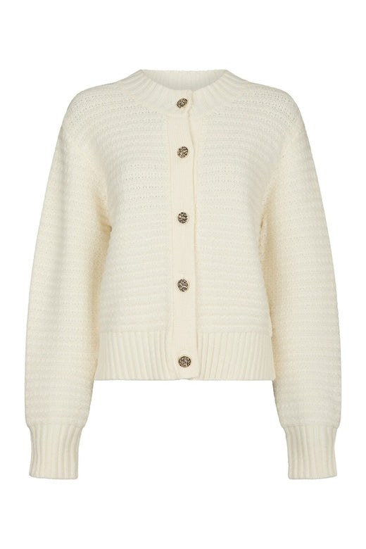 Neo Noir - Kamilli Knit Cardigan 165995 - 122 - Creme