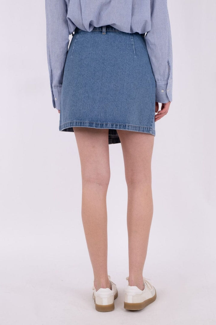 Neo Noir - Kendra D Skirt - Vintage Blue