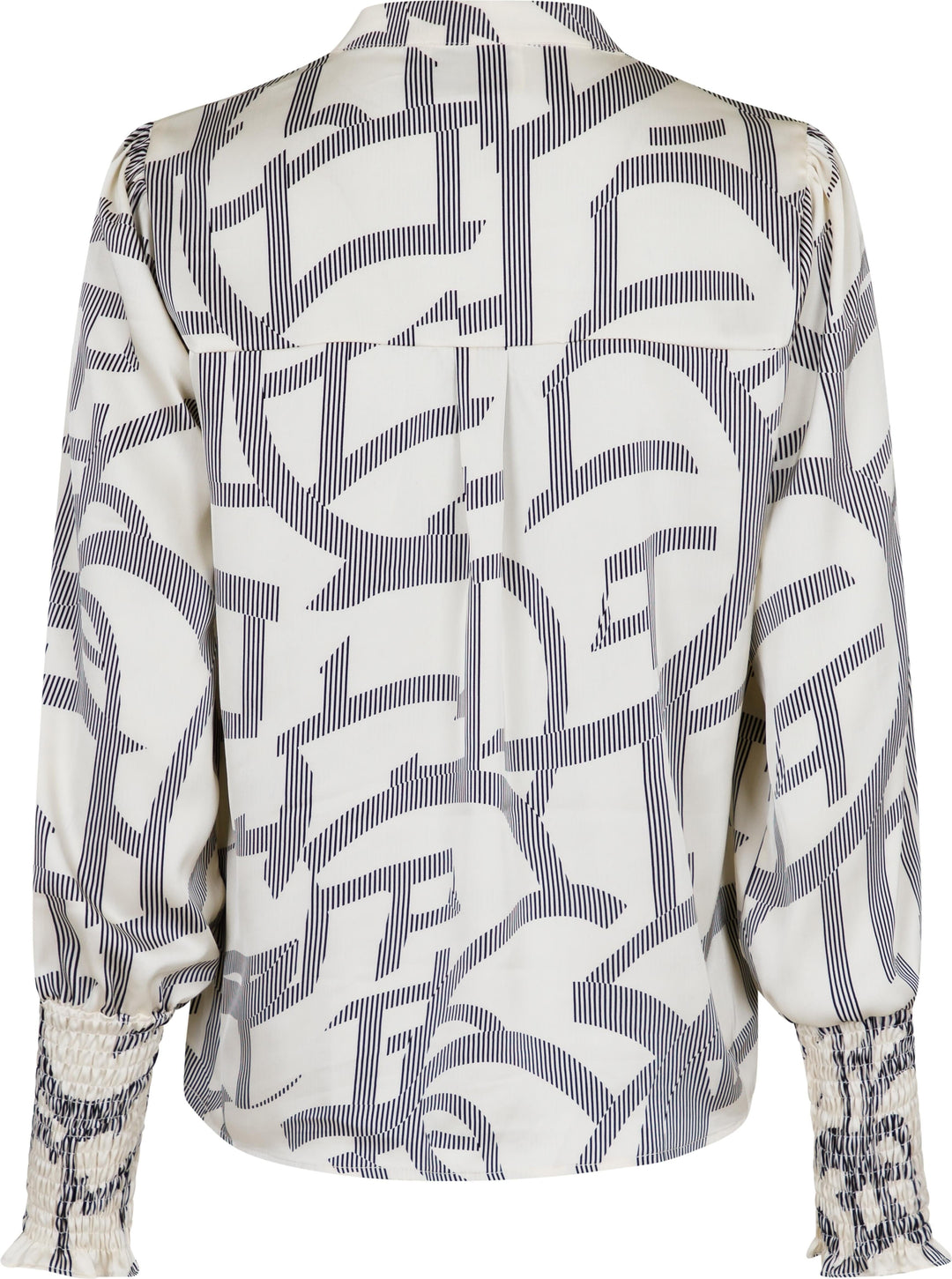 Neo Noir - Landa Line Shapes Blouse - Off White