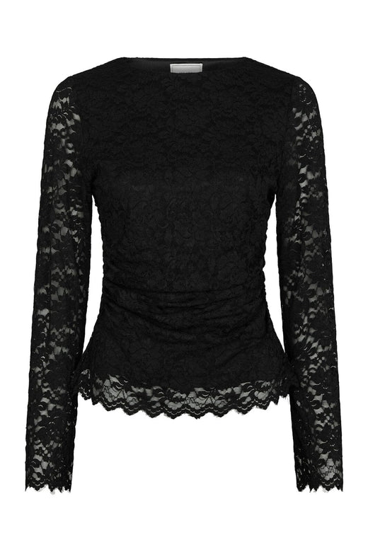 Neo Noir - Lenida Lace Blouse 166833 - 100 - Black