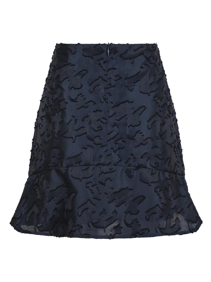 Neo Noir - Loui Artwork Skirt - Navy