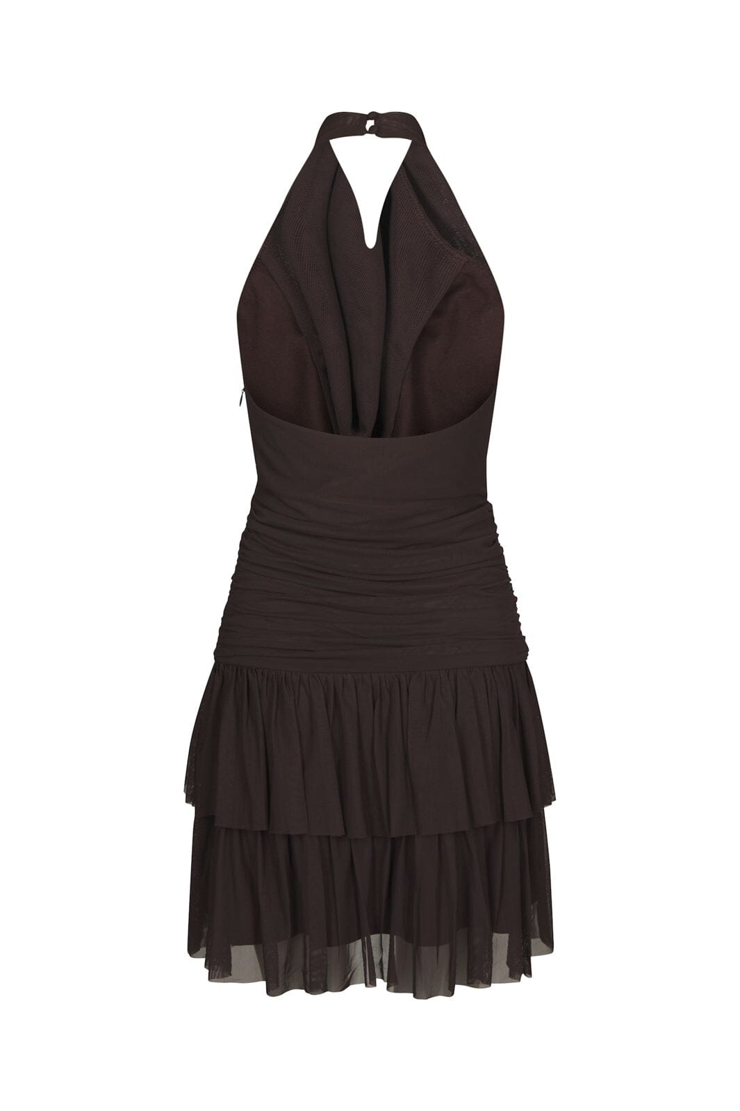 Neo Noir - Lunaria Mesh Dress 170548 - 210 - Brown
