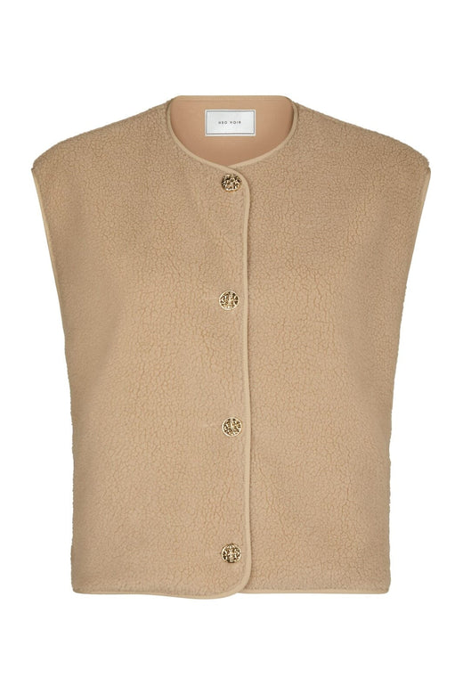 Neo Noir - Mariko Teddy Vest 164594 - 213 - Sand
