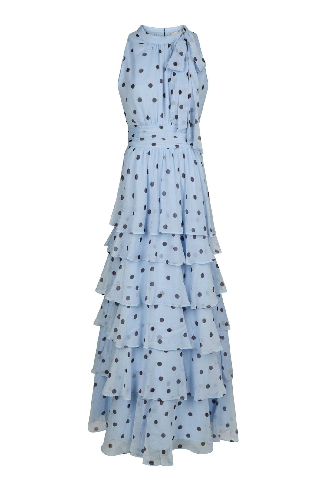 Neo Noir - Marli Big Dot Dress 167758 - 145 - Light Blue Kjoler 