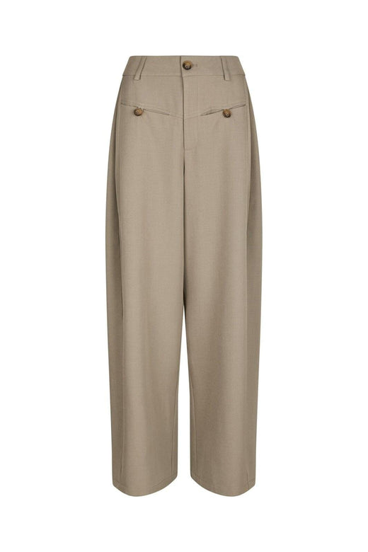 Neo Noir - Massie Structure Pants 165999 - 189 - Warm Grey