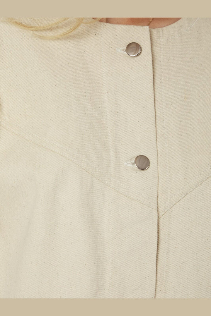 Neo Noir - Mavis Denim Jacket 164375 - 815 - Natural