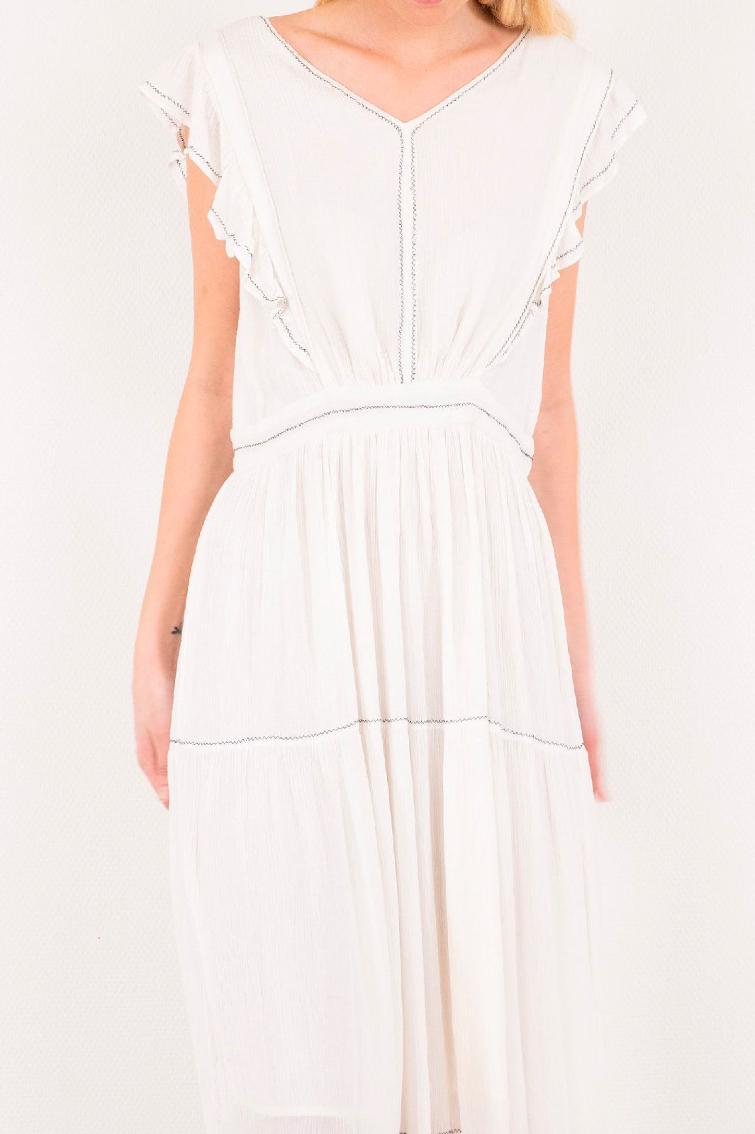 Neo Noir - Mertil Dress - Off White Kjoler 