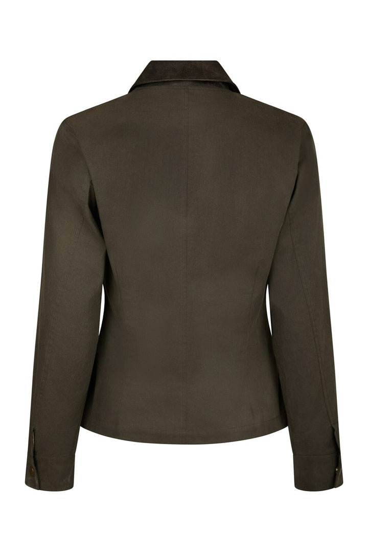 Neo Noir - Mexa Coated Jacket 166193 - 157 - Dusty Army