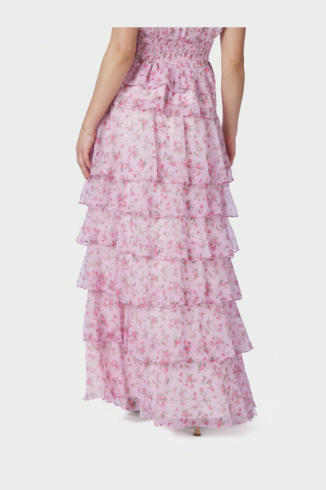 Neo Noir - Morris Meadow Printed Skirt 166447 - 754 - Light Pink