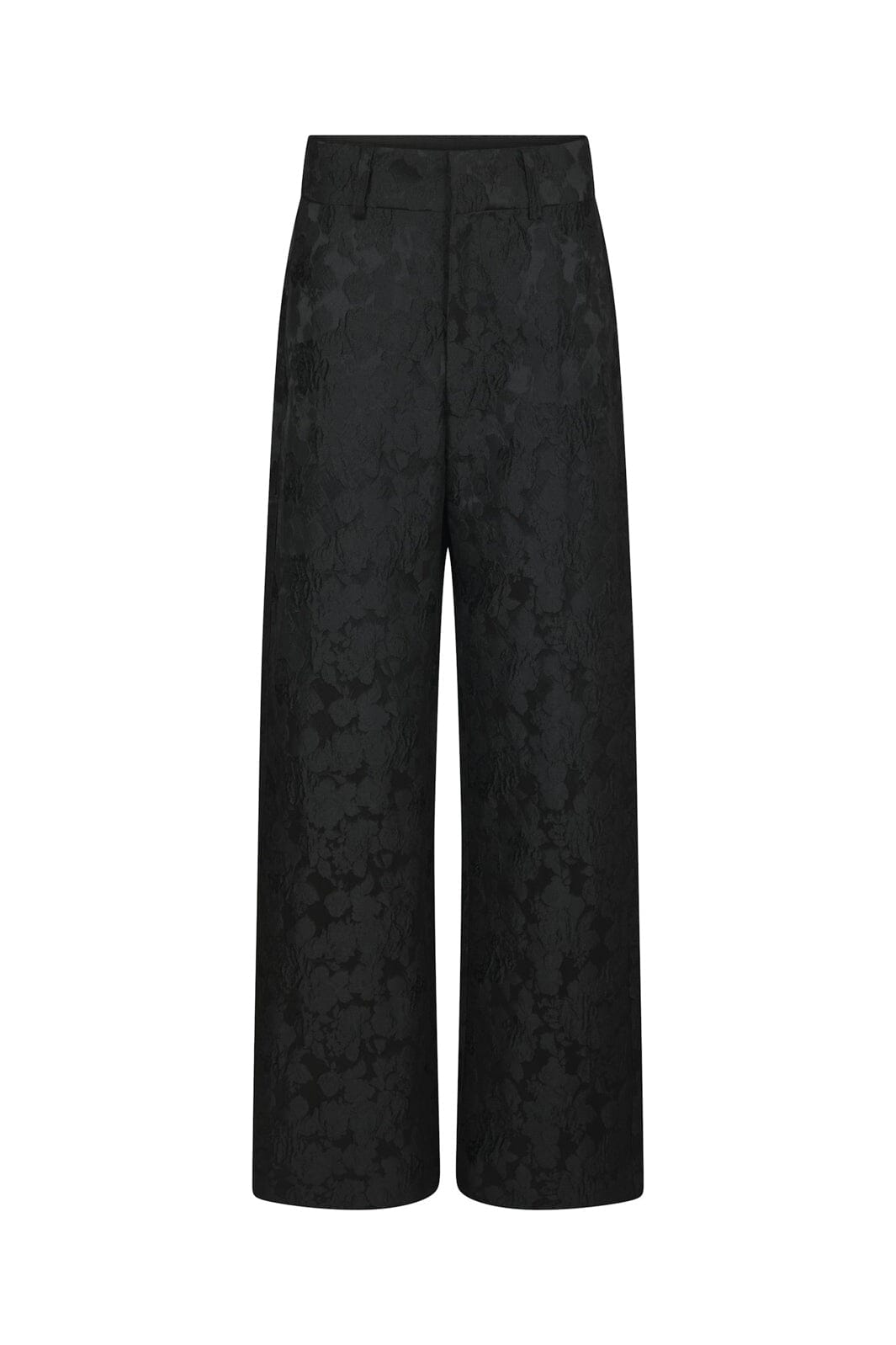 Neo Noir - Nathalie Flower Brocade Pants 171052 - 100 - Black