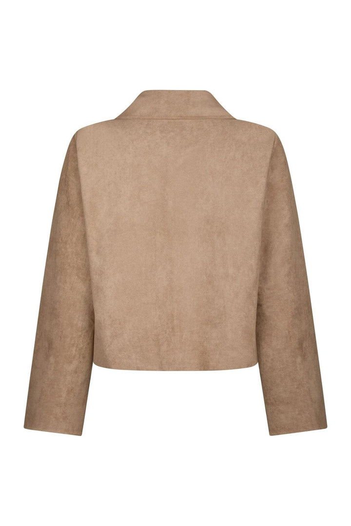 Neo Noir - Nilo Faux Suede Jacket 165954 - 213 - Sand