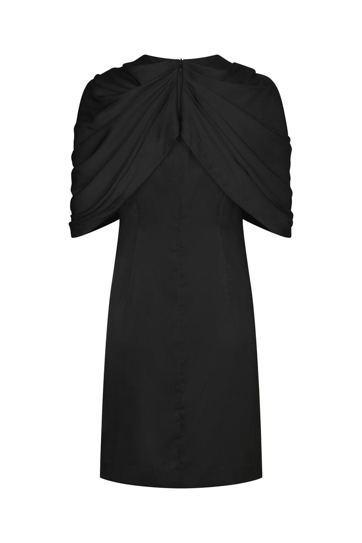 Neo Noir - Prisca Satin Dress 170739 - 100 - Black