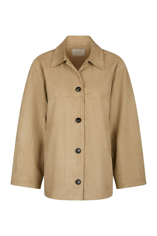 Neo Noir - Ravina Faux Suede Jacket 167352 - 213 - Sand