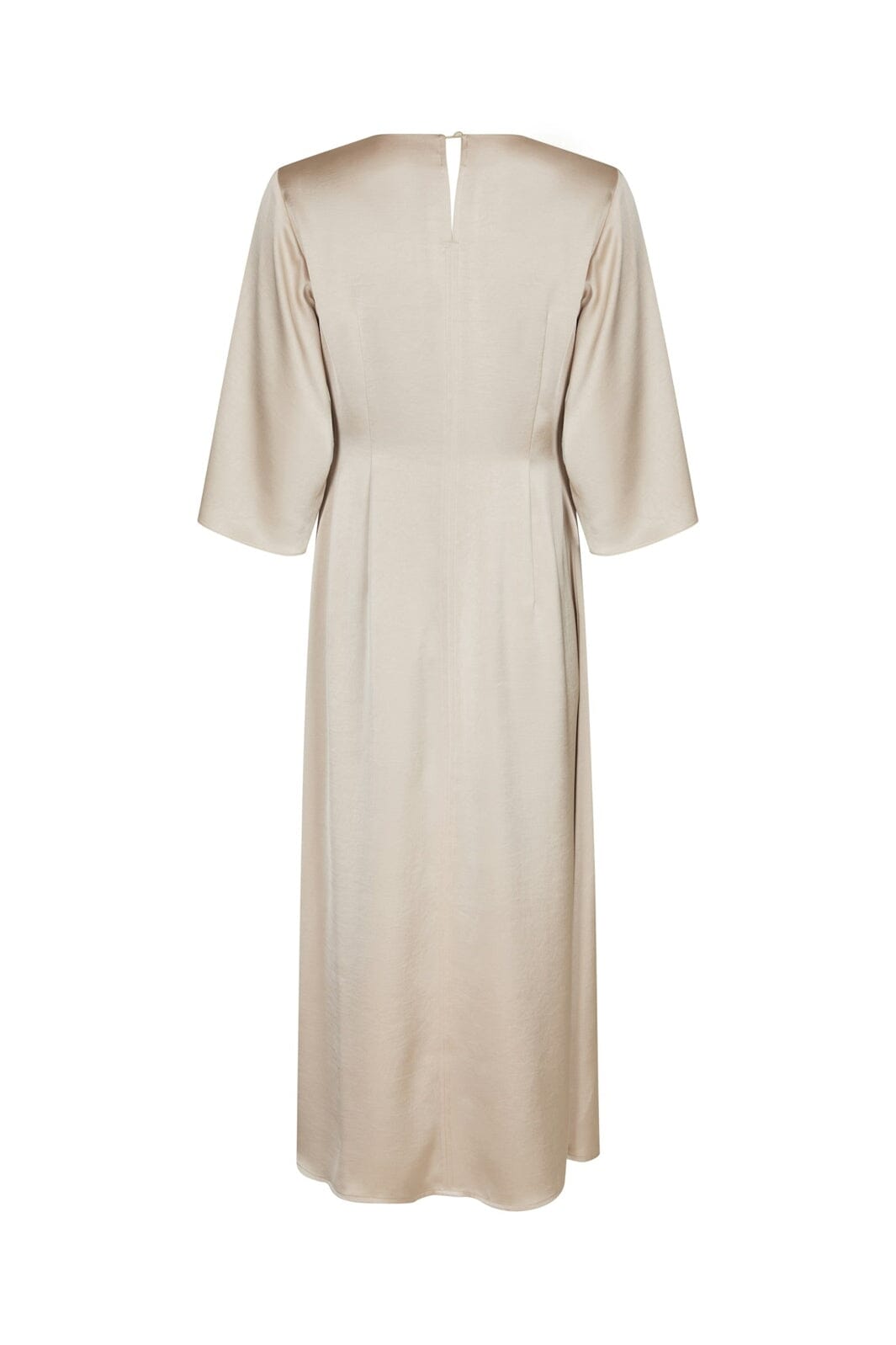Neo Noir - Remara Heavy Sateen Dress 168447 - 720 - Champagne