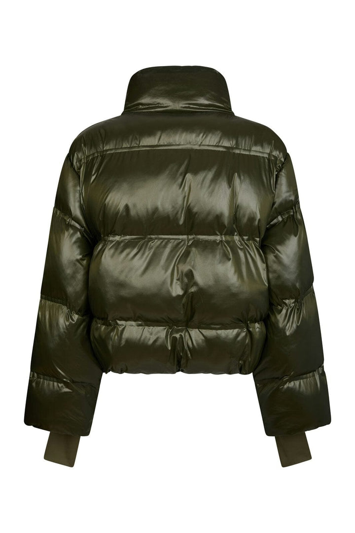 Neo Noir - Rhea Shiny Puffer Jacket 165094 - 605 - Olive