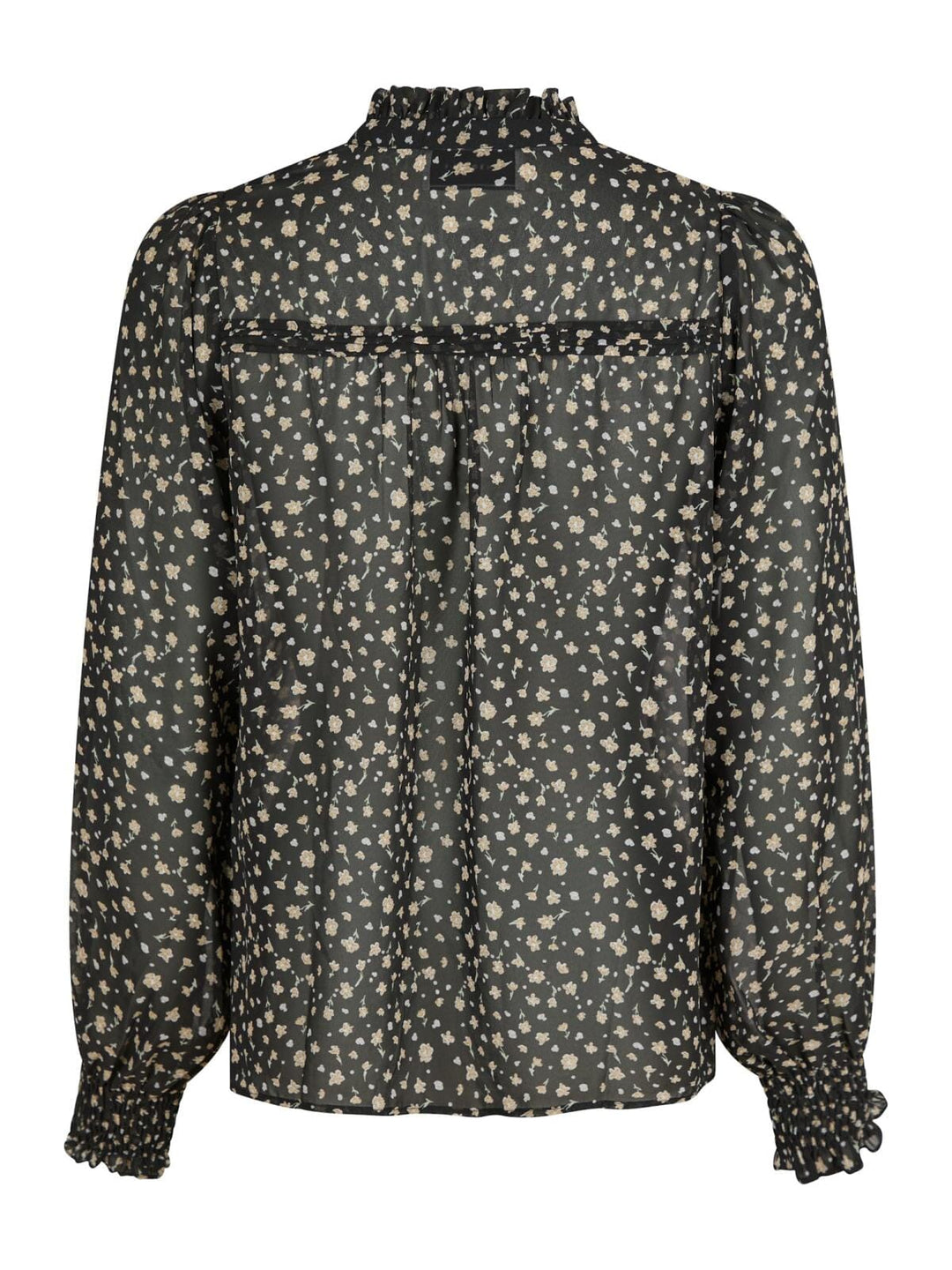 Neo Noir - Rhia Secret Flower Blouse - Black