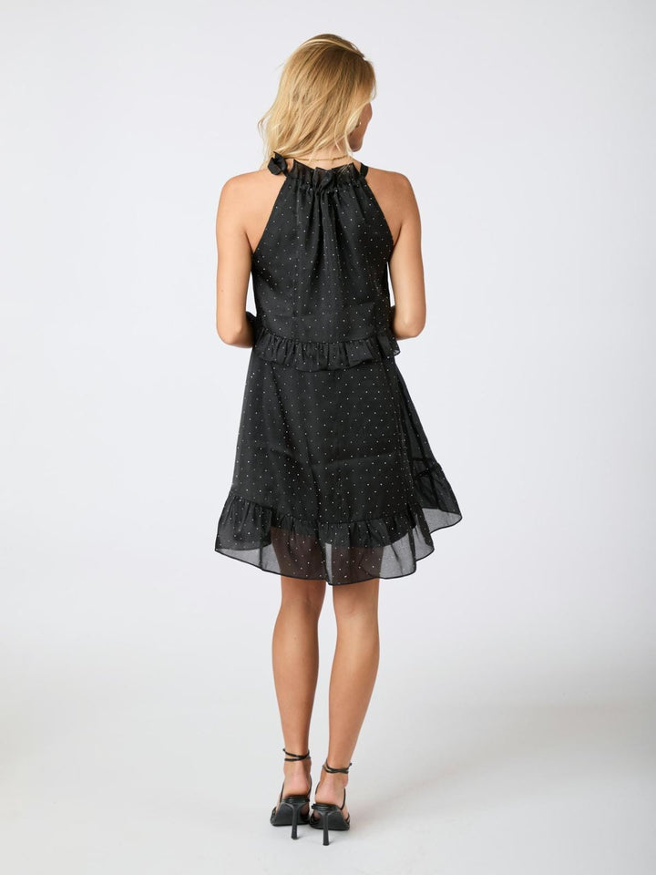Neo Noir - Rida Bedazzled Dress - Black