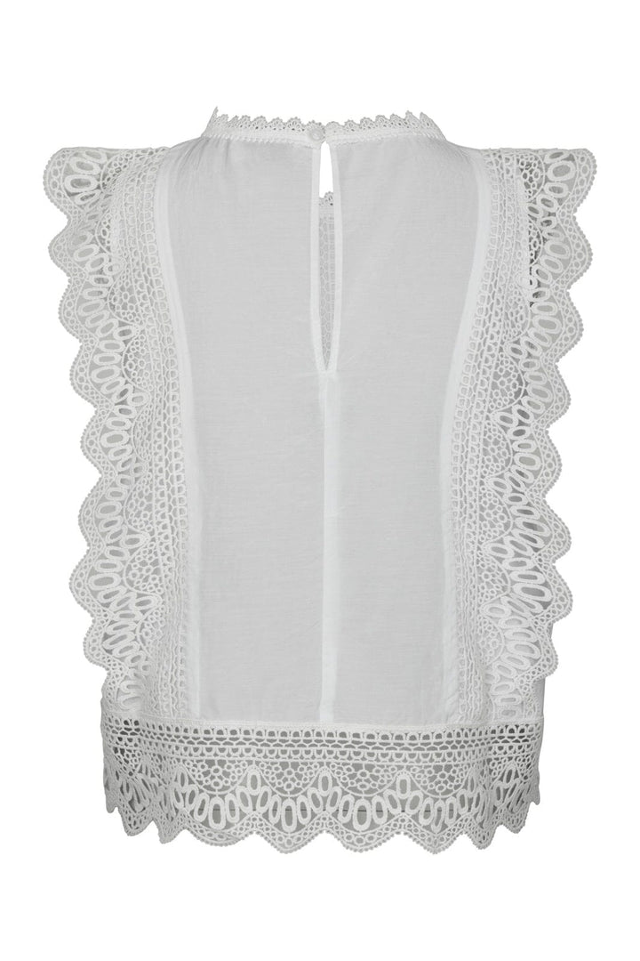 Neo Noir - Samia Lace Top 168999 - 120 - White