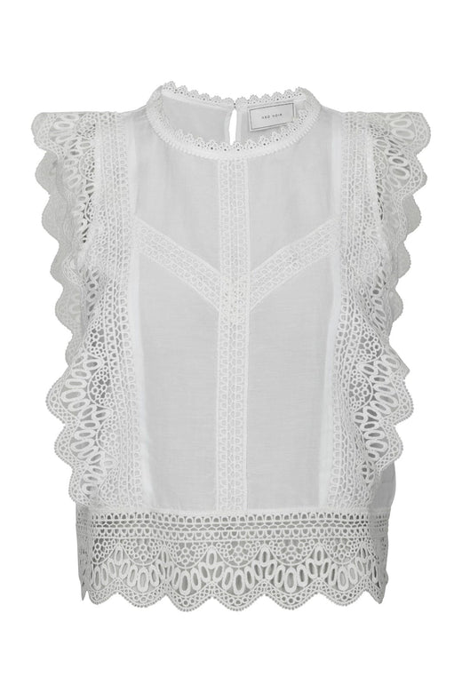 Neo Noir - Samia Lace Top 168999 - 120 - White