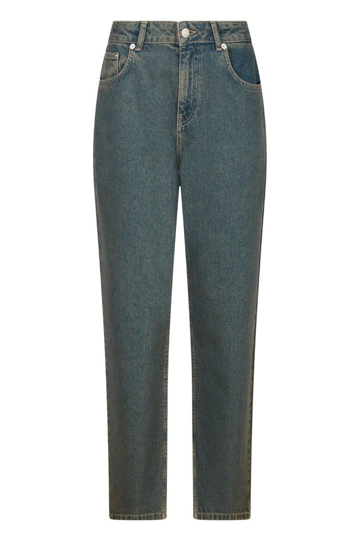Neo Noir - Simona Overdye D Pants 163740 - Ash Blue