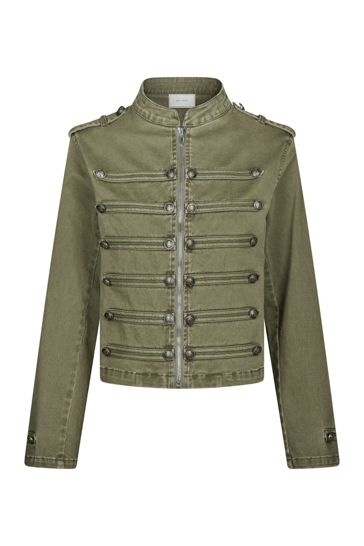 Neo Noir - Sivena Denim Jacket 169610 - 151 - Army
