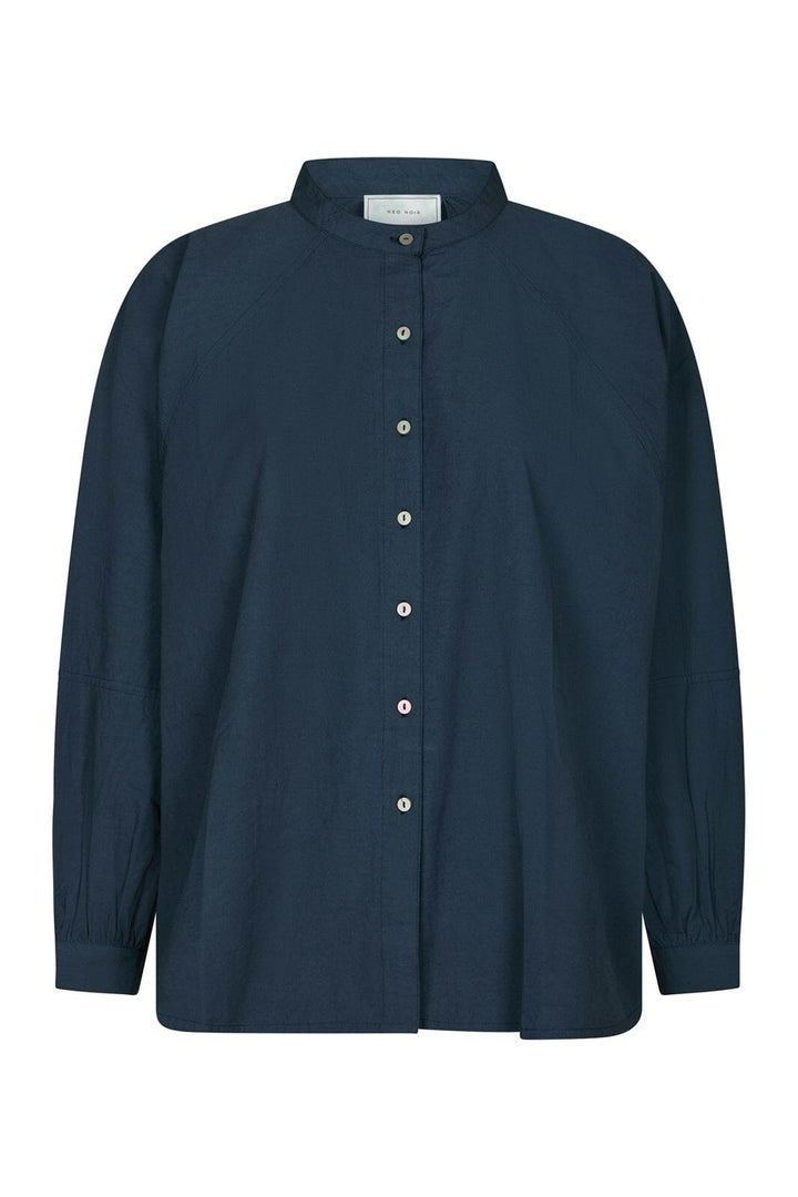 Neo Noir - Solane C Poplin Shirt 168066 - 141 - Navy