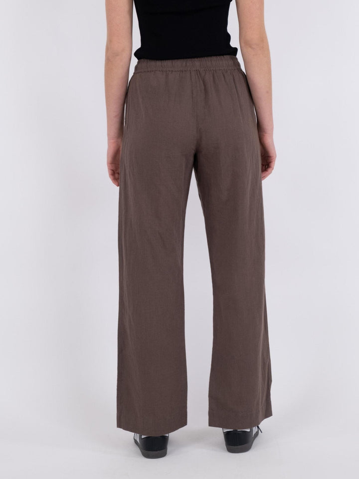 Voorbestelling - Neo Noir - Sonar Linen Pants - Brown