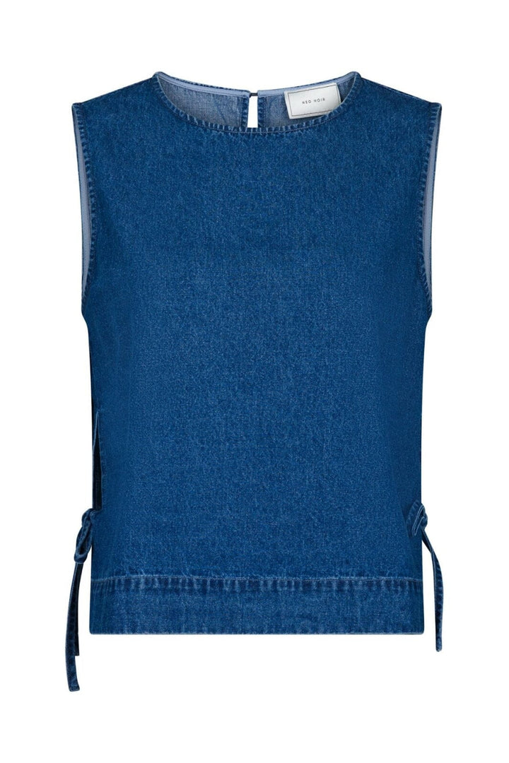 Neo Noir - Svetlana Denim Top - Blue