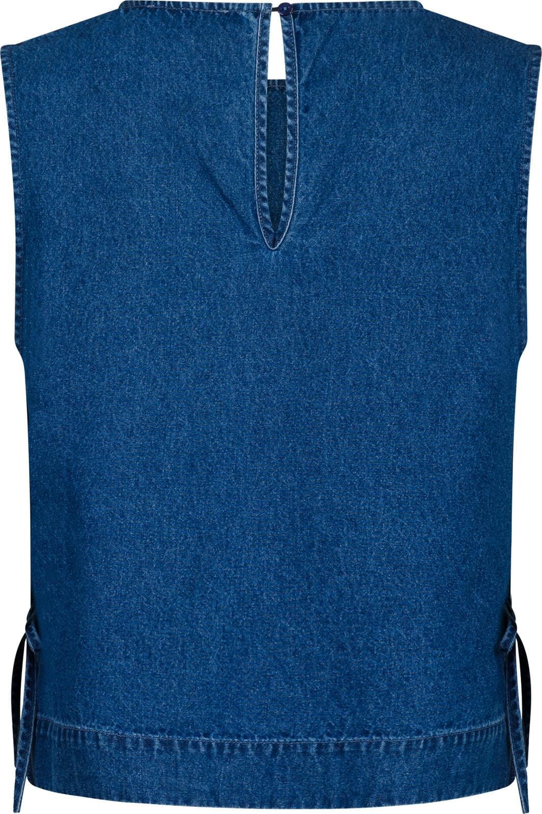 Neo Noir - Svetlana Denim Top - Blue