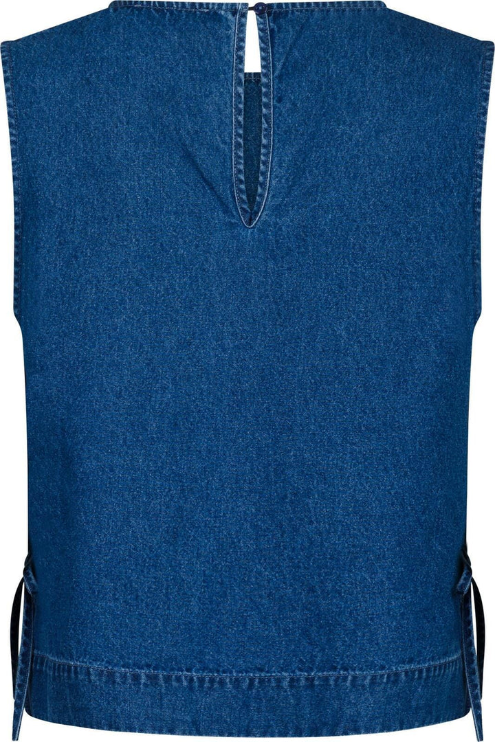 Neo Noir - Svetlana Denim Top - Blue
