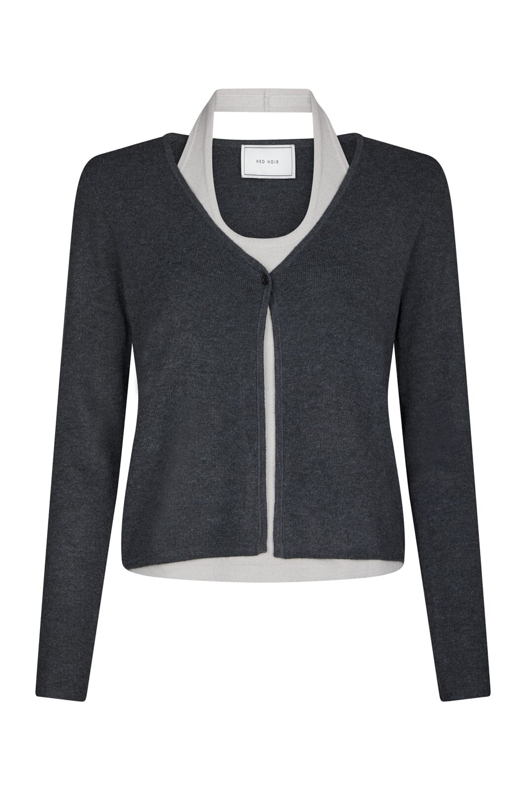 Neo Noir - Tamina Knit Blouse 168080 - 132 - Antracit