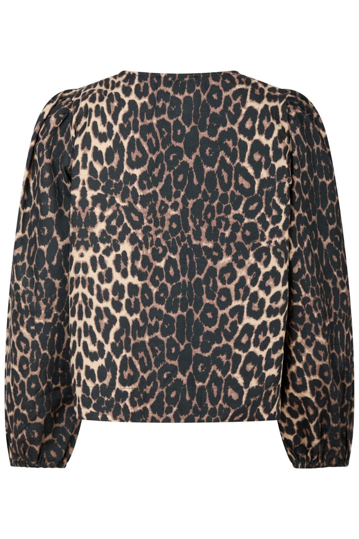 Neo Noir - Tova Leo Blouse 164451 - Leopard