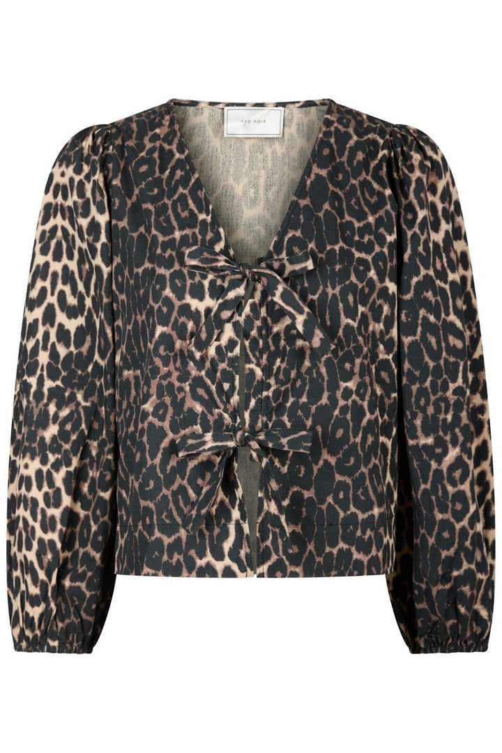 Neo Noir - Tova Leo Blouse 164451 - Leopard