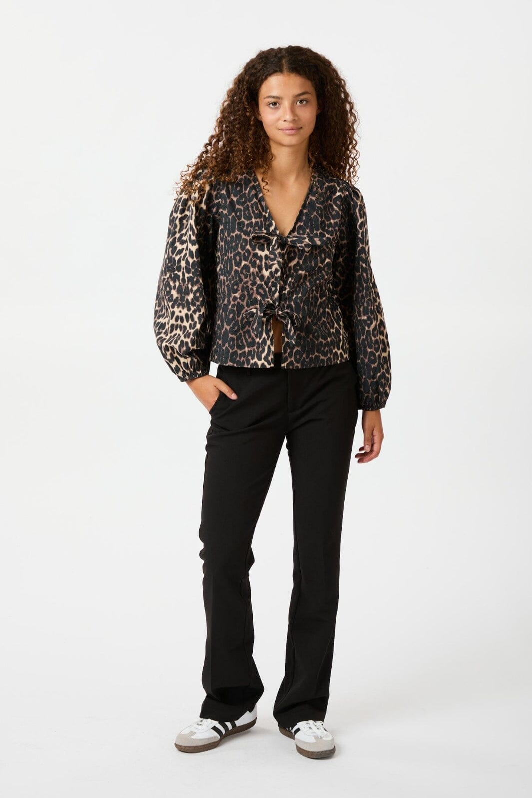 Neo Noir - Tova Leo Blouse 164451 - Leopard