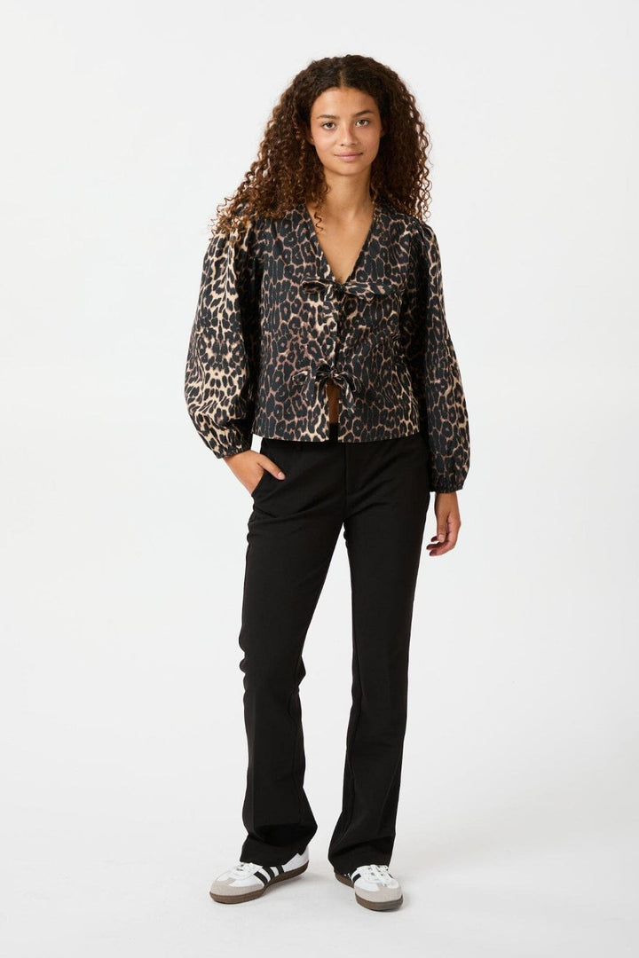 Neo Noir - Tova Leo Blouse 164451 - Leopard