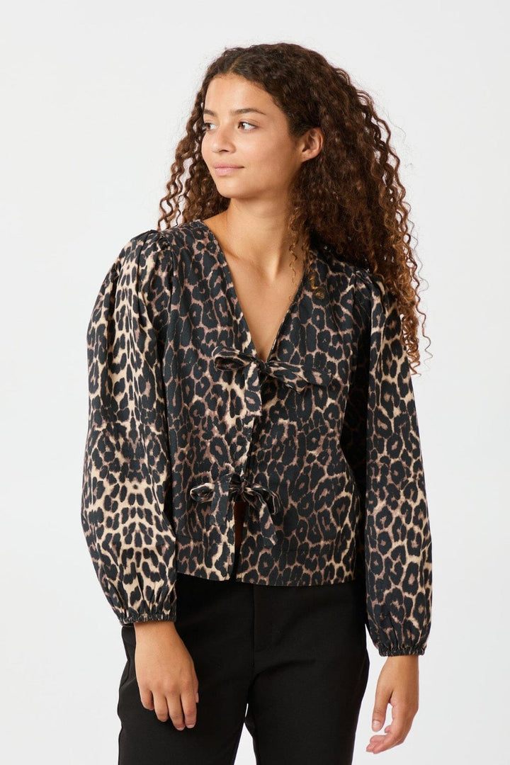 Neo Noir - Tova Leo Blouse 164451 - Leopard