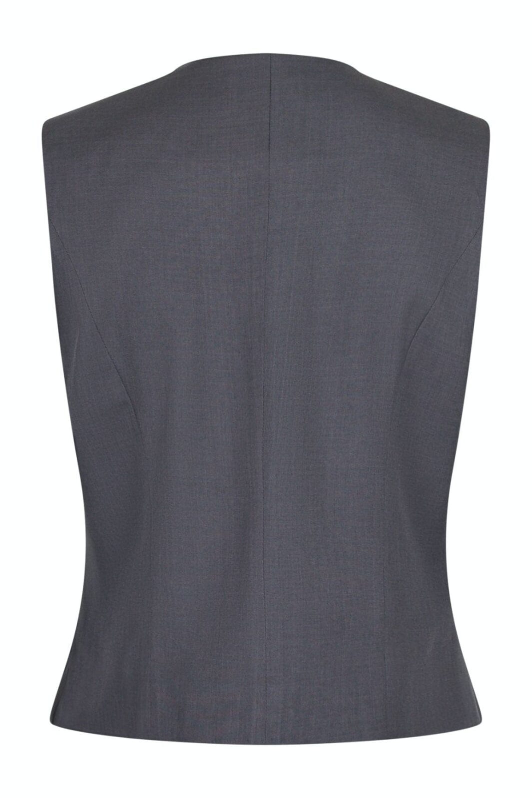 Neo Noir - Vendetta Melange Vest - Dark Grey